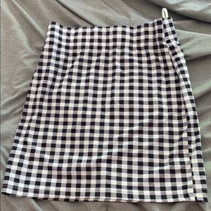 Cute checkered skirt